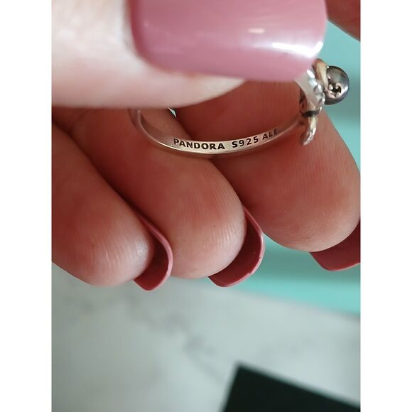 Disney The Little Mermaid Ursula Ring S925 ALE Luminous Purple Pearl & Tentacles - Picture 8 of 13